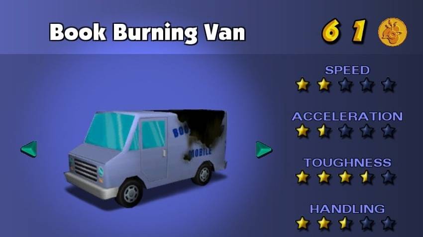 Book Burning Van